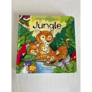 Usborne Touchy Feely Jungle Children's Tactile Board Book